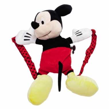 Pluche Mickey Mouse schooltas kind
