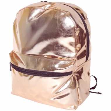 Rose gouden rugzak/schooltas meisjes kind