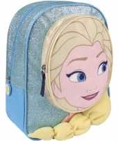 Blauwe frozen schooltas rugzak elsa meisjes kind